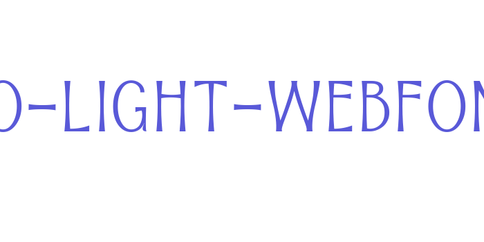 reizo-light-webfont Font Download