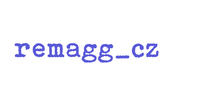 remagg_cz Font Download