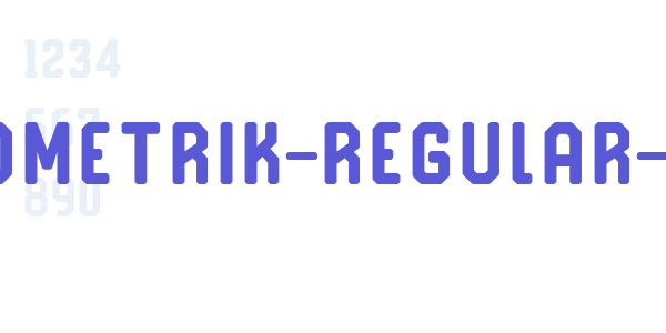 reqnad-geometrik-regular-webfont font free