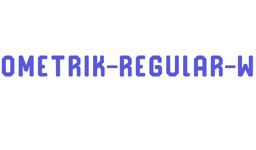 reqnad-geometrik-regular-webfont Font