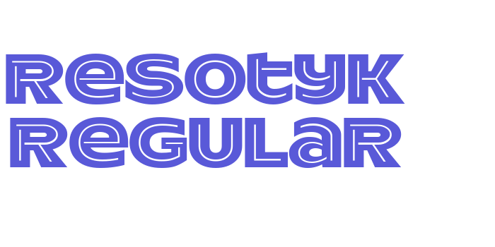 resotyk Regular Font