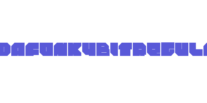 rockdafonkybitRegular Font Download