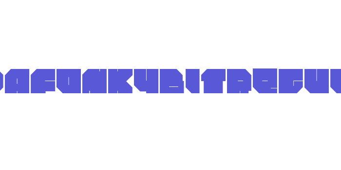 rockdafonkybitRegular Font