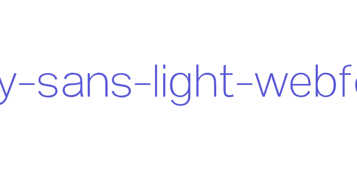 rodney-sans-light-webfont Font Download