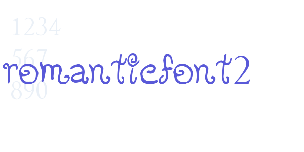 romanticfont2 font free