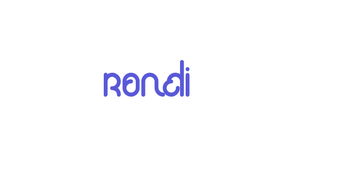 rondi Font Download