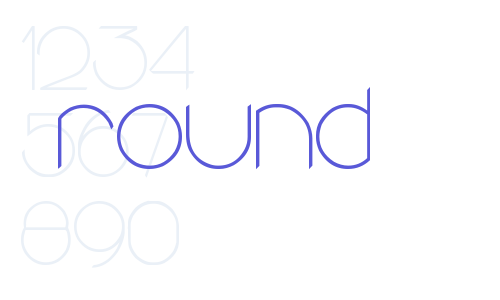 round Font Download