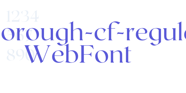 roxborough-cf-regular WebFont font