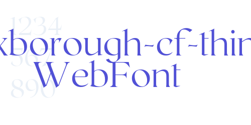 roxborough-cf-thin WebFont-font-download