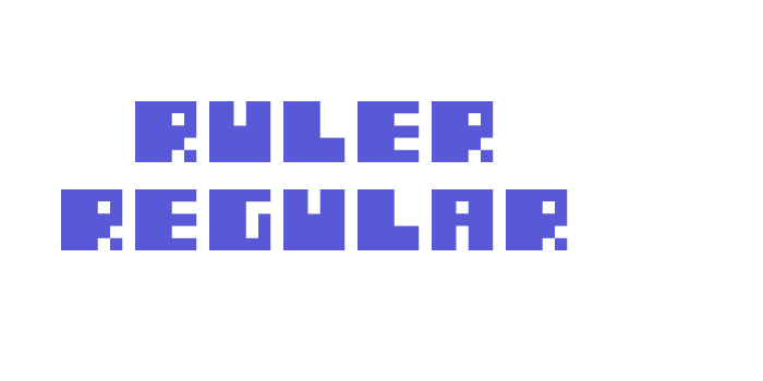 ruler Regular Font Download