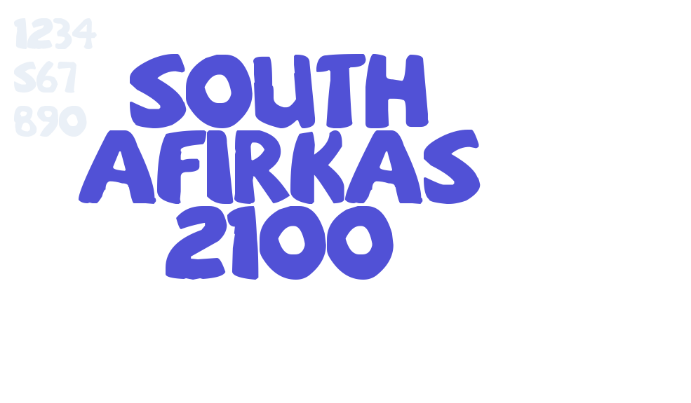 sOuTh Afirkas 2100-font-download