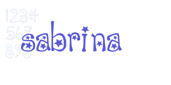 sabrina font free