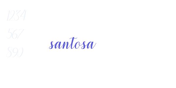 santosa font free