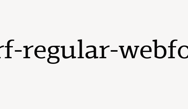 scharf-regular-webfont Font