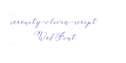 serenity-olivia-script WebFont-font-download