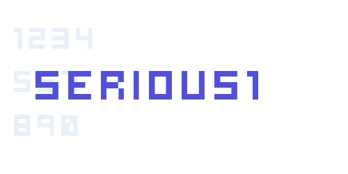 serious1-font-download