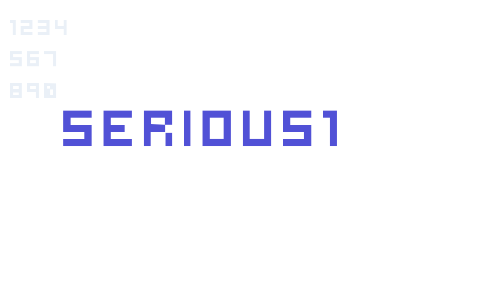 serious1-font-download