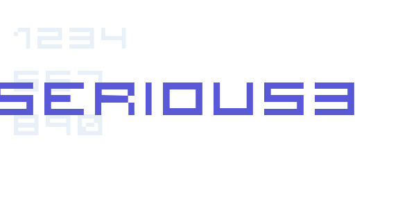 serious3 font free