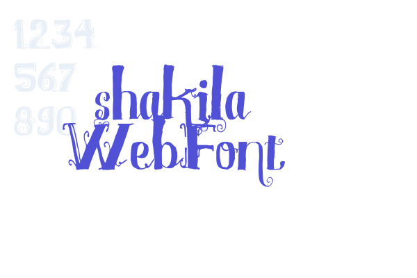 shakila WebFont Font Download