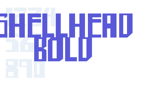 shellhead Bold Font Download