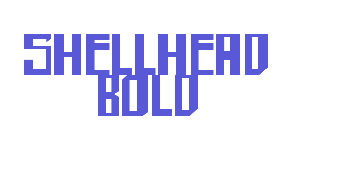 shellhead Bold Font Download