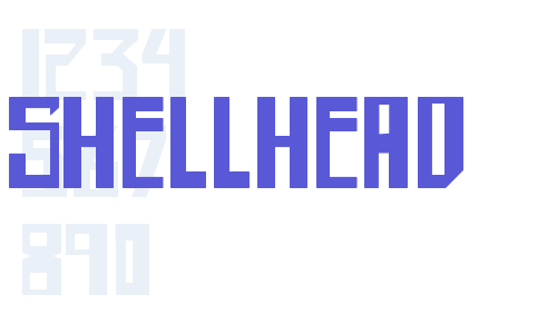 shellhead Font Download