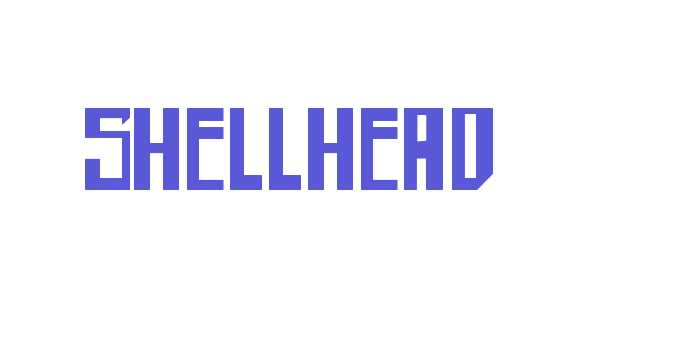 shellhead Font Download