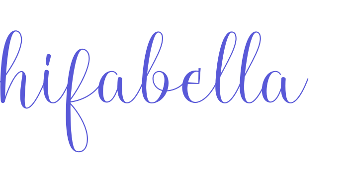 shifabella Font Download