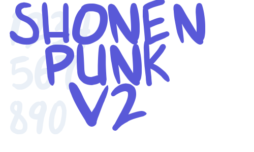 shonen punk v2 Font Download