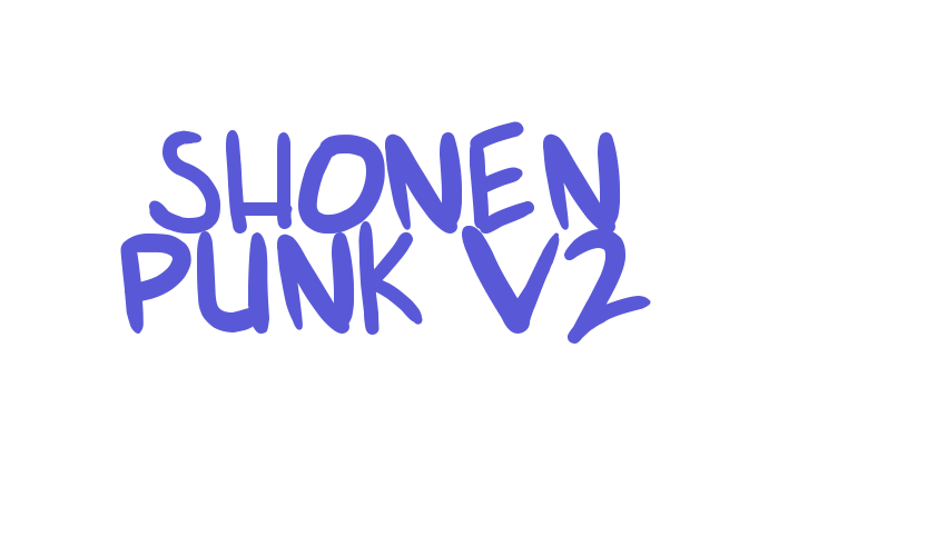 shonen punk v2 Font