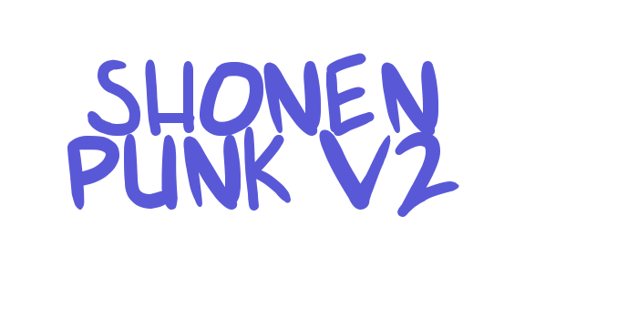 shonen punk v2 Font Download