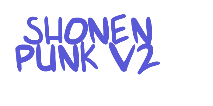 shonen punk v2 Font