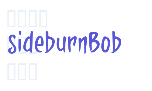 sideburnBob Font Download