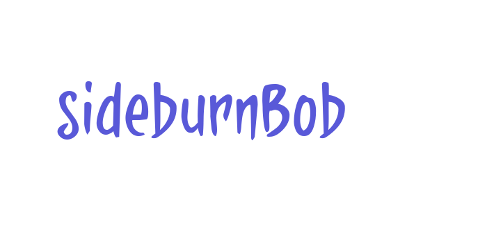 sideburnBob Font