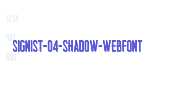 signist-04-shadow-webfont font