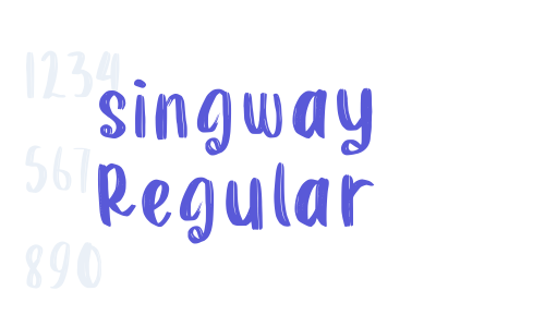 singway Regular Font Download