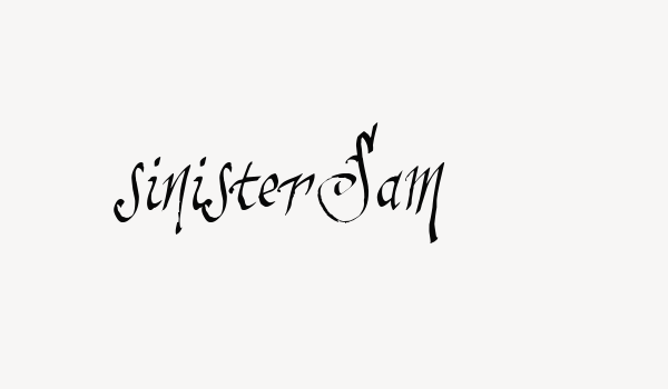 sinisterSam Font