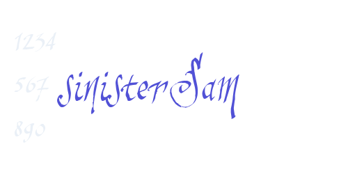 sinisterSam-font-download