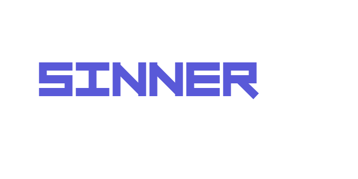 sinner Font Download