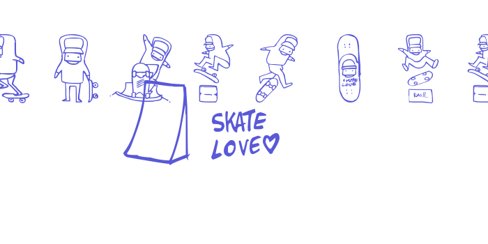 skatelove 2.0 Font