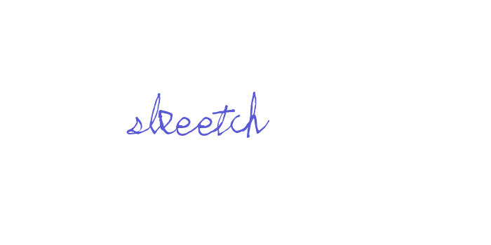 skeetch Font Download