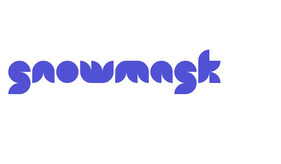 snowmask-font-download