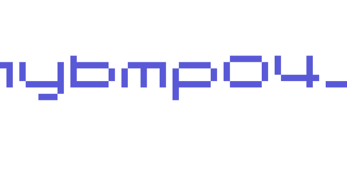 somybmp04_7 Font Download