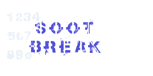 soot break-font-download