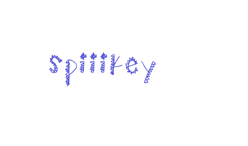 spiiikey Font