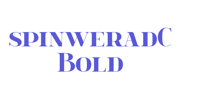 spinweradC Bold Font Download