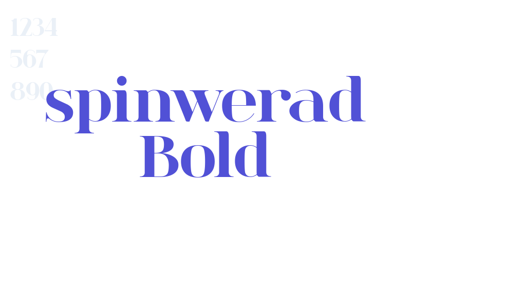 spinwerad Bold-font-download