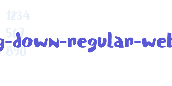 spiraling-down-regular-webfont font free