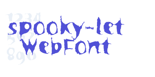 spooky-let WebFont-font-download