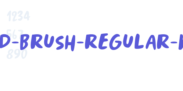 springwood-brush-regular-webfont font free